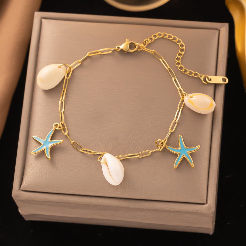 Anti Tarnish Shell Bracelet - Image 1