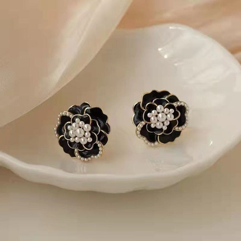 Camellia Earrings Mix Color